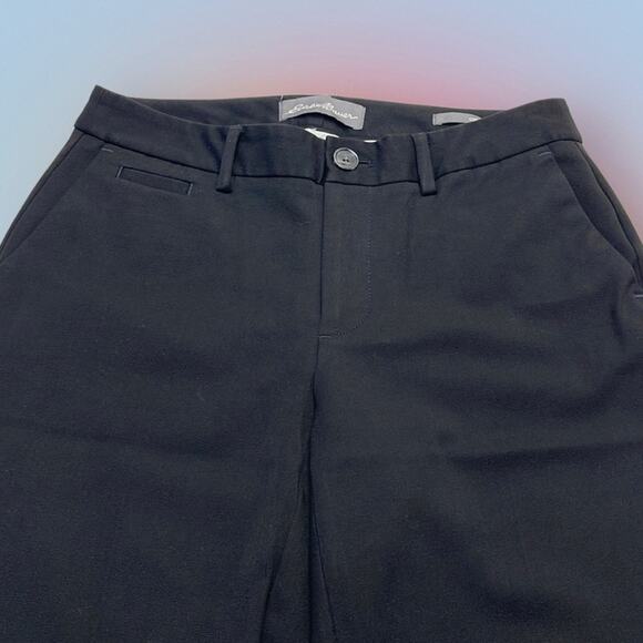 EDDIE BAUER Women’s 2 Black Curvy Fit Bootcut Pant - Picture 1 of 4
